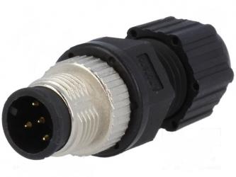M12 male 5pin connector